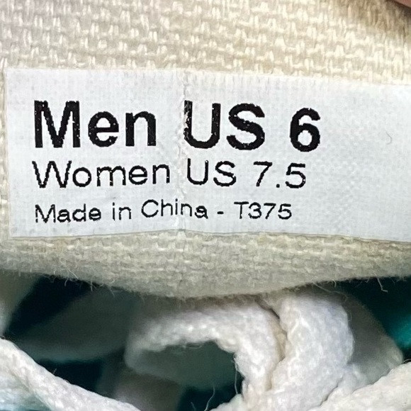 Womens 7.5 Vans Authentic Skate Shoe Low Teal SEF0506 - Picture 8 of 9